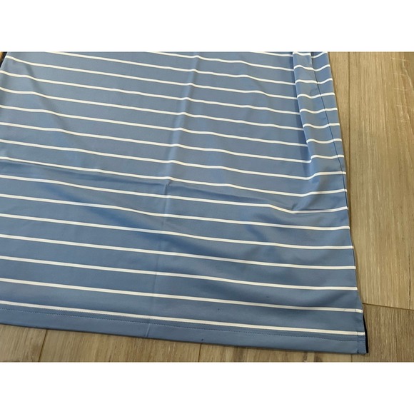 Polo Ralph Lauren Polo Shirt Mens 3XLT Blue/ White Striped Performance - Picture 7 of 8